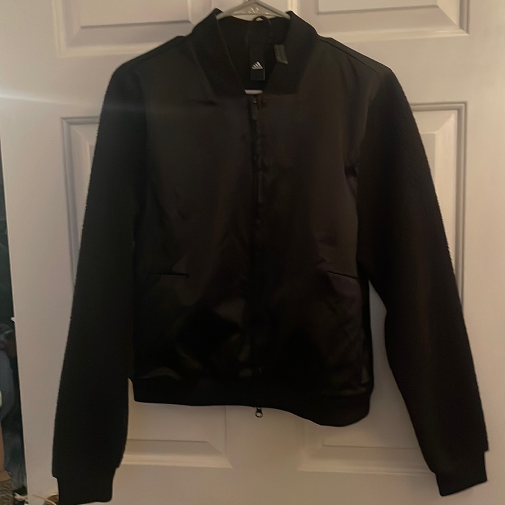 Black Adidas Bomber Jacket